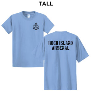 RI Arsenal Tall Cotton Short Sleeve Tee-Light blue