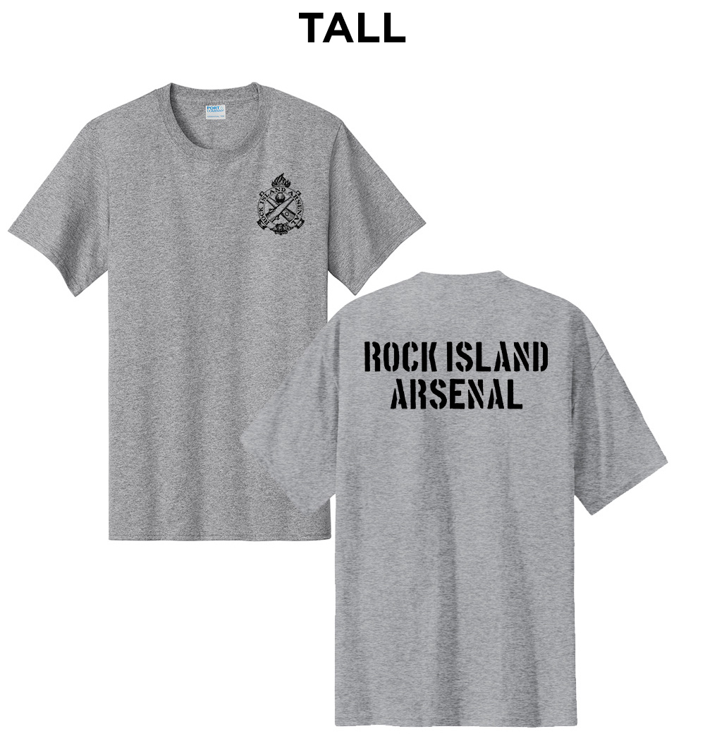 RI Arsenal Tall Cotton Short Sleeve Tee-Athletic Heather