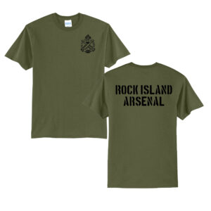 RI Arsenal Unisex Short Sleeve Tee-Olive Drab Green