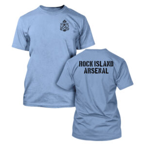 RI Arsenal Unisex Short Sleeve Tee-Carolina Blue