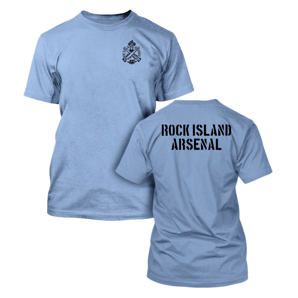 RI Arsenal Unisex Short Sleeve Tee-Carolina Blue