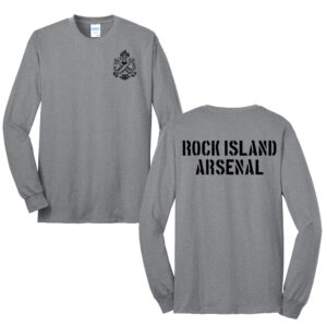 RI Arsenal Unisex Cotton Long Sleeve Tee-Athletic heather