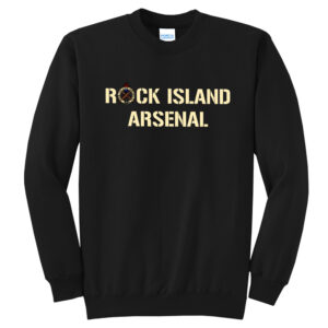 RI Arsenal Unisex Fleece Crewneck Sweatshirt-Black