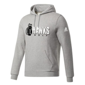 SH Golf Adidas Fleece Unisex Hooded Sweatshirt- MedGrey Heather