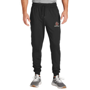 SH Track Field Sport-Tek Men Sport-Wick Stretch Jogger-Black