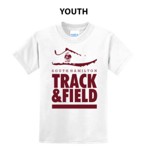 SH Track Field Youth Short Sleeve Tee-White