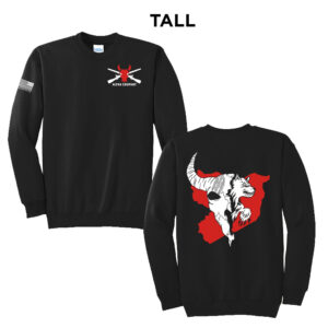 Alpha Company Avauncez TALL Ultimate Crewneck Sweatshirts-Black