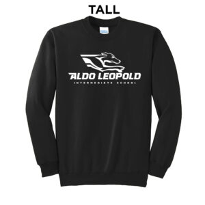 Aldo Leopold Tall Fleece Crewneck Sweatshirt-Black