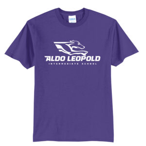 Aldo Leopold Unisex Short Sleeve Tee-Purple