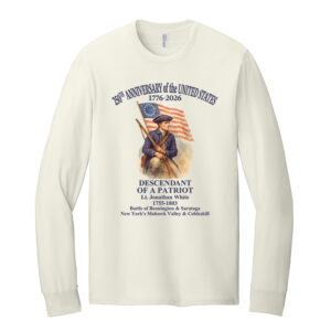 250th Anniversary Unisex Cotton Long Sleeve Tee-Sweet Cream Heather