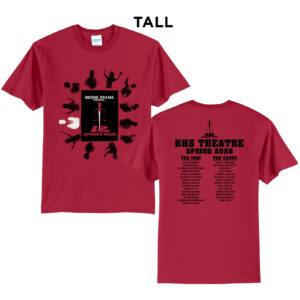 Boone 12 Angry Men Tall Short Sleeve Tee-Red