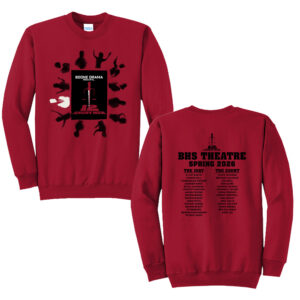 Boone 12 Angry Men Unisex Fleece Crewneck Sweatshirt-Red