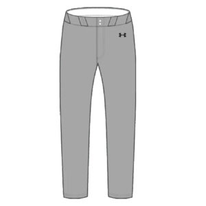 Boone Baseball PG Under Armour solid ICON 2.0 Taper baseball pant-Baseball Grey