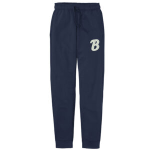 Bambinos BB Men Core Fleece Jogger with Pockets-Navy