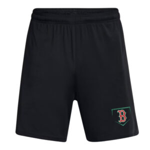 Boone Baseball Under Armour Men’s UA Tech Vent 7″ pocketed Shorts-Black (2x only)