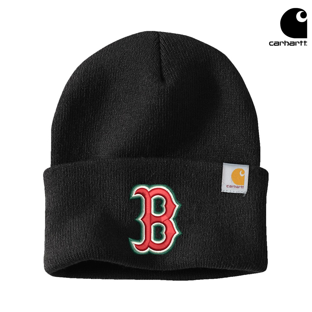 Boone Baseball Carhartt Acrylic Watch Cap 2.0 beanie stocking cap with cuff-Black