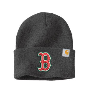 Boone Baseball Carhartt Acrylic Watch Cap 2.0 beanie stocking cap with cuff-Coal Heather