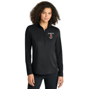 Boone Baseball OGIO Women’s Regain 1/2 Zip-Blacktop