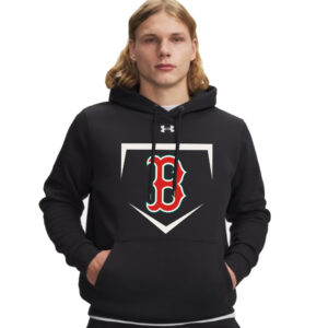 Boone Baseball Under Armour Men’s Team Icon Fleece Hoodie-Black/White