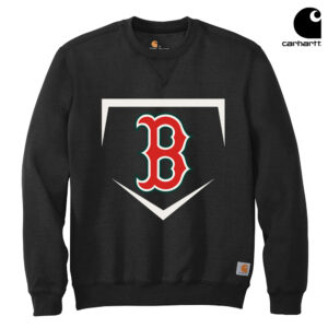 Boone Baseball Carhartt Men Midweight Crewneck Sweatshirt-Black
