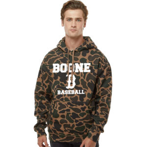 Boone Baseball Independent Trading Co. Hooded Pullover Sweatshirt -Duck Camo