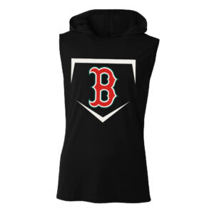 Boone Baseball Adult Cooling Performance skeevekess hooded tee-Black