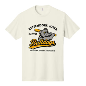 Bett Bulldog BB Unisex Short Sleeve Tee-Sweet Cream Heather