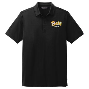 Bett Golf TravisMathew Bayfront Solid Polo Men-Black