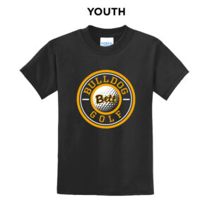 Bett Golf Youth Short Sleeve Tee-Black