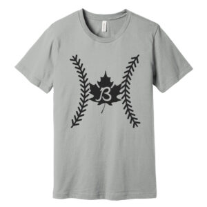 Baldwin BB Bella Canvas Short Sleeve combed and ring spun cotton T-Shirt-Silver