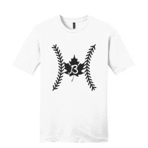 Baldwin BB Unisex premium Short Sleeve Tee-White