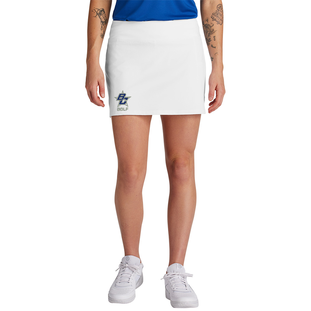 Bellevue Golf Sport Tek Ladies Repeat Skort-White