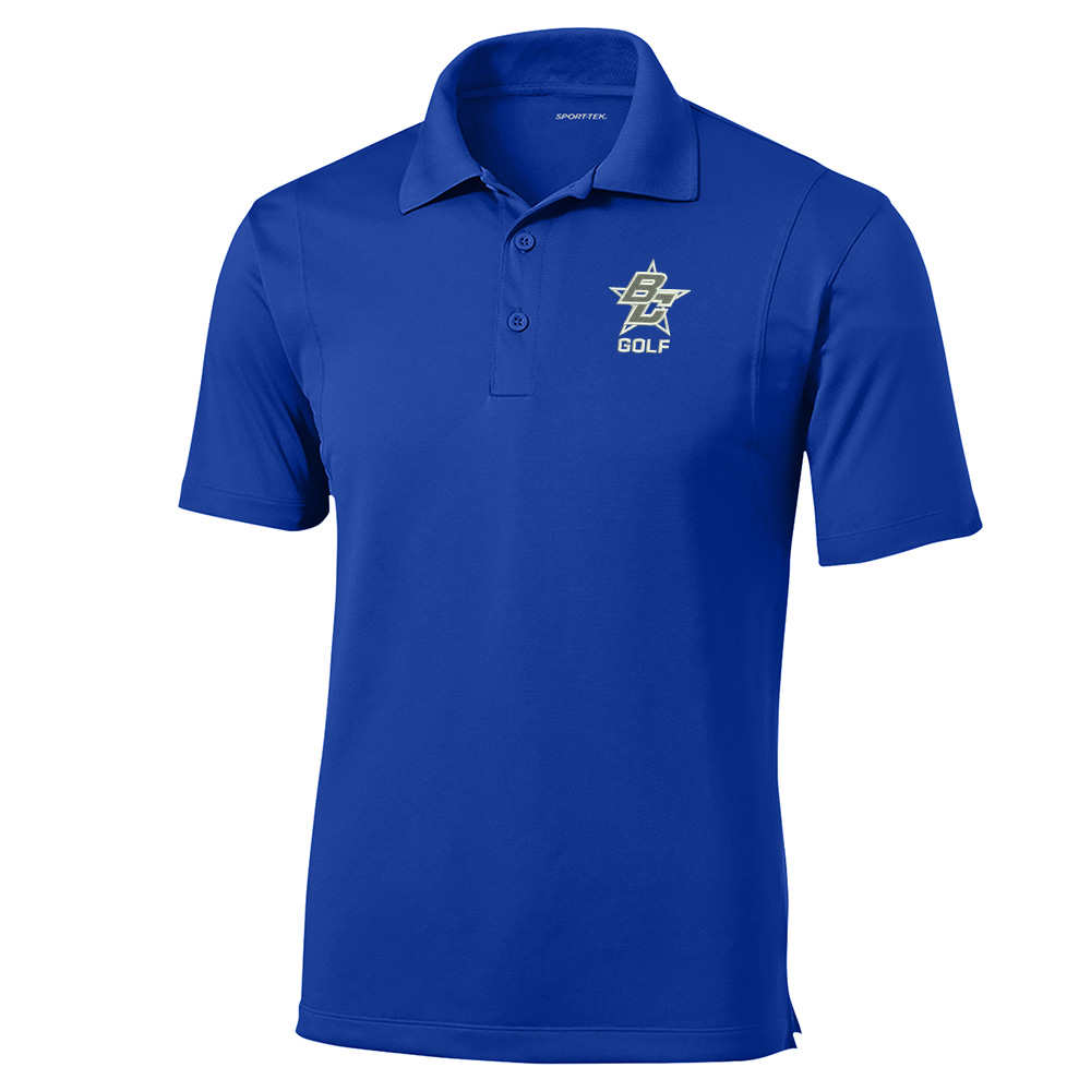 Bellevue Golf Sport-Tek Men Micropique Sport-Wick Polo-True Royal