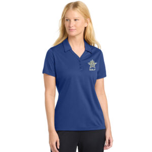 Bellevue Golf Sport-Tek- Ladies PosiCharge Micro-Mesh Polo-True Royal