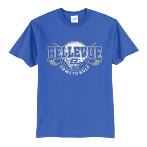 Bellevue Golf Unisex Short Sleeve Tee-Royal