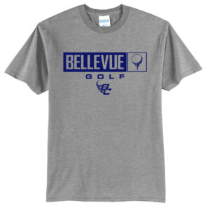 Bellevue Golf Unisex Short Sleeve Tee-Athletic Heather