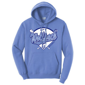 BPV Wolfpack Unisex Fleece Hooded Sweatshirt-Carolina Blue