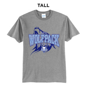 BPV Wolfpack Tall Short Sleeve Tee-Ahtletic heather