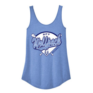 BPV Wolfpack District Women’s Perfect Tri Relaxed Tank-Martitime Frost