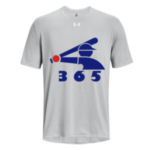 Baseball 365 Under Armour short sleeve Men’s Team Tech Tee-Mod Grey