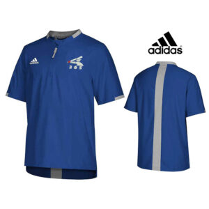 Baseball 365 Adidas Fielders Choice 2.0 short Sleeve Cage Jacket -ROYAL (S, M, 2x)