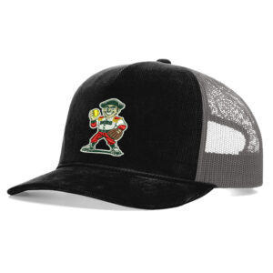 Boone Softball Richardson Troutdale Corduroy Cap – Split Color-Black/Charcoal