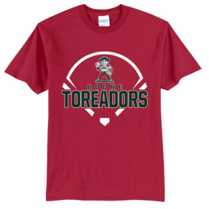 Boone Softball Unisex Short Sleeve Tee-Red