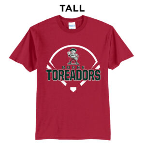 Boone Softball Tall Short Sleeve Tee-Red