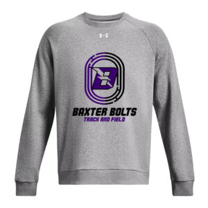 Baxter Track Field Under Armour UA Rival Fleece Crewneck Sweatshirt Adult-Castlerock