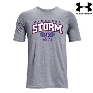 Storm Tennis Under Armour Athletics soft cotton blend T-shirt-Steel Grey (medium is out of stock)