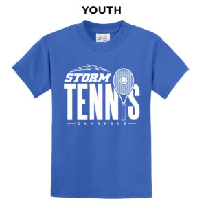Storm Tennis Youth Short Sleeve Tee-Royal