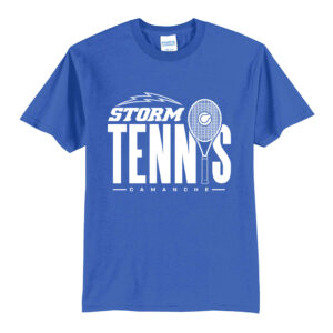 Storm Tennis Unisex Short Sleeve Tee-Royal