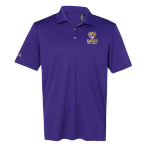 CD Girls Soccer Adidas performance polo Men-Purple