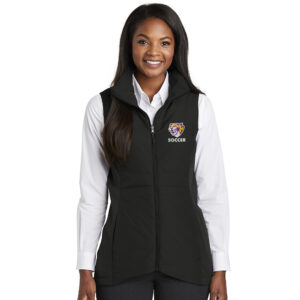 Dewitt Soccer Port Authority Ladies Collective Insulated Vest-Black